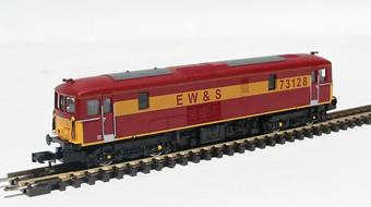 Class 73 Electro-diesel 73128 in EW & S livery