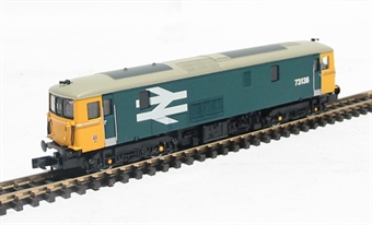 Class 73 Electro-Diesel 73138 in BR blue with large logo