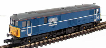 Class 73 Electro-Diesel 73133 in Mainline blue livery