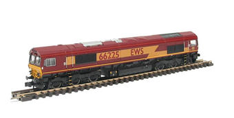 Class 66 diesel 66225 in EWS livery