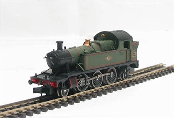 45xx straight sided 2-6-2 tank loco 4565 in BR lined green with late crest