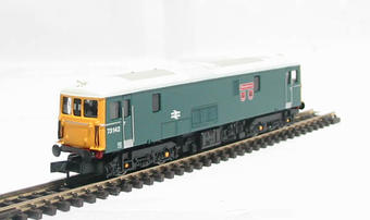 Class 73 diesel 73142 "Broadlands" in BR blue