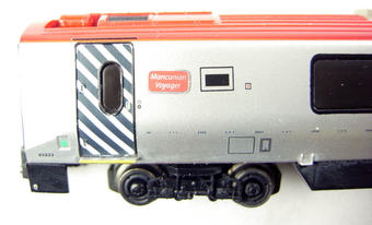 Class 220 4 car Voyager DMU 220 023 "Mancunian Voyager" in Virgin Trains livery