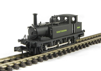 Terrier Tank 0-6-0 Southern Black livery 2662
