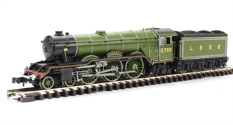 Class A3 4-6-2 2750 'Papyrus' in LNER apple green