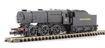 Class Q1 0-6-0 C1 in SR black livery. DCC fitted
