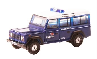 Land Rover Defender Station Wagon RNLI blue