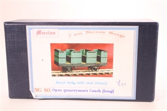 Open Quarrymen's Coach (long) Kit