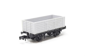 Pack of Two 6-Plank Wagons in Grey