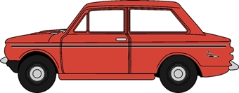 Hillman Imp in Firebrand red