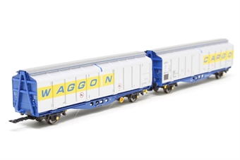 IZA Cargowaggon Twin Van with Tail Lamp, Cargowaggon livery