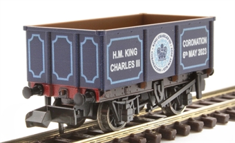 BR 27 ton iron ore tippler wagon in King Charles III Coronation livery - Limited Edition