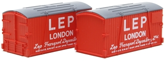 Pack of two containers for Conflat wagons - LEP furniture removals