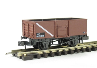 BR Butterley steel coal wagon in bauxite B171510