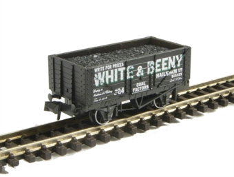 7-Plank coal wagon, White and Beeny No. 304