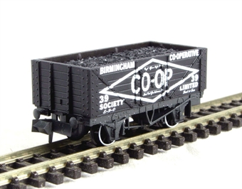 7-plank coal wagon No. 39 "Birmingham Co-op"
