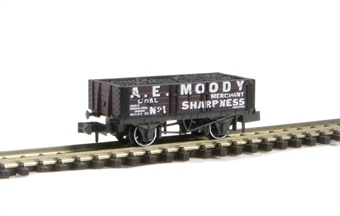 5 Plank Open Wagon 'A.E Moody of Sharpness, Gloucstershire' with Coal Load