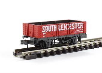 5 Plank Open Wagon 'South Leicester No.54' in Red with White Lettering