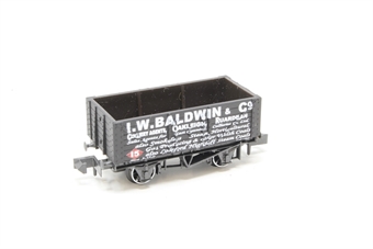 7-Plank Open Wagon - 'I W Baldwin' - CMC Special Edition