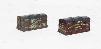 Containers: GWR & LMS Removals