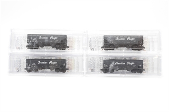 Canadian Pacific 33' Twin-Bay Hopper with Offset Sides 4-Pack (Pacific Western Rail Systems Exclusive) - 05591036 354127 - NSE MTL16-182XTBD; 05592036 354006 - NSE MTL16-183XTBD; 05593036 354235 - NSE MTL16-184XTBD; 05594036 354318 - NSE MTL16-185XTBD