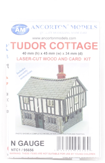 Tudor cottage - laser cut wood kit