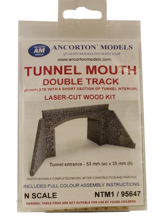 Tunnel Mouth Double Track Stone (95647)