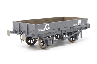 3-plank dropside wagon in GWR grey 31626