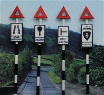 Pre 1960's Road Signs set 4