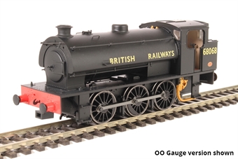Class J94 Austerity 0-6-0ST 68068 in 'Bitish Railways' black with tall bunker - weathered - Cancelled from production