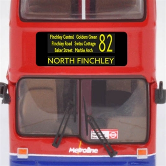 MCW Metrobus Mk1 Dual Door - Metroline - North Finchley - Dual Destination