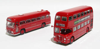 with D9 d/deck bus and C5a s/deck "Midland Red Centenary Set"