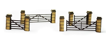 Pack of four farm gates - wooden kit