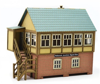 Brick built signal box "Malbrook Junction" - wooden kit