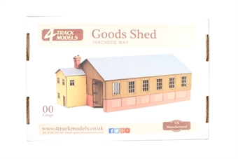 Wood and Brick-built Goods Shed - wooden kit