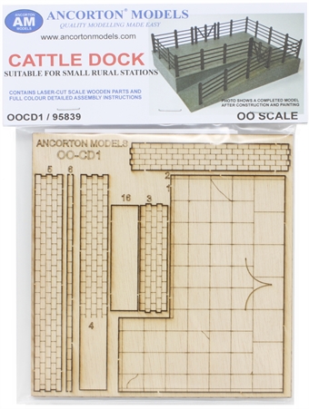 Cattle dock - laser cut wood kit