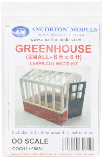 Small greenhouse - laser cut wood kit