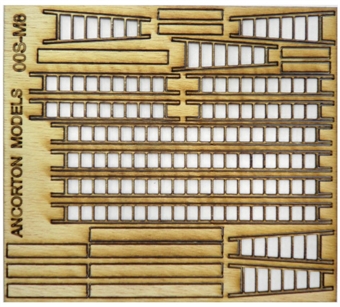 Pack of builders ladders and planks for scratch builders