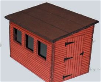 Garden shed - laser cut wooden kit