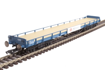 60ft Carflat car carrier in BR Motorail blue
