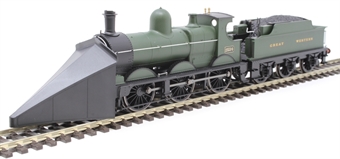 Class 2301 'Dean Goods' 0-6-0 2534 in Great Western green with snow plough - DCC sound fitted