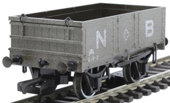 4-plank open wagon "North British Railway" - weathered