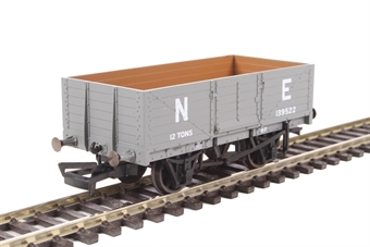 6-plank open wagon in LNER grey
