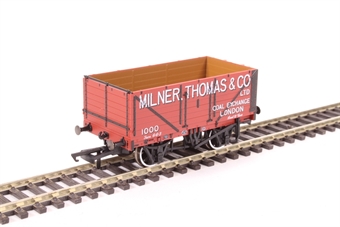 7-plank open wagon "Milner, Thomas and Co, London"