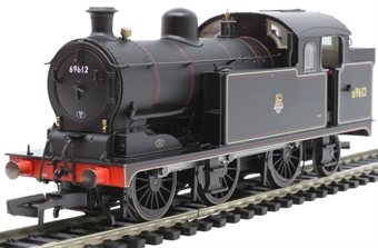Class N7 0-6-2T 69612 in BR black with early emblem