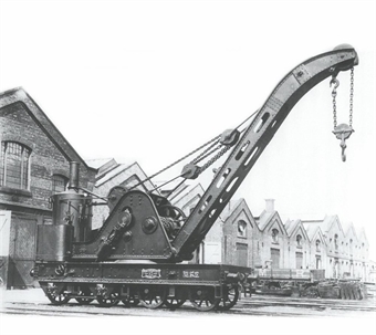 Cowans Sheldon 15 ton crane 243 in LMS black "Wellingborough" - Price to be confirmed