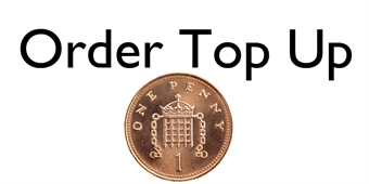 OrderTopUp multiple of 1p