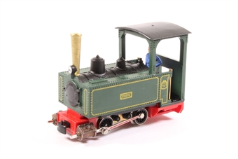 0-4-0 Steam Loco in Green
