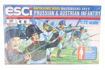 Napoleonic Wars Waterloo 1815 Prussian & Austrian infantry