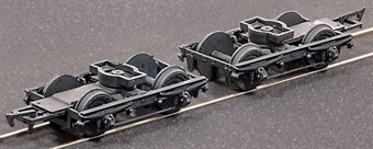 LNWR 8' coach bogies - pack of two